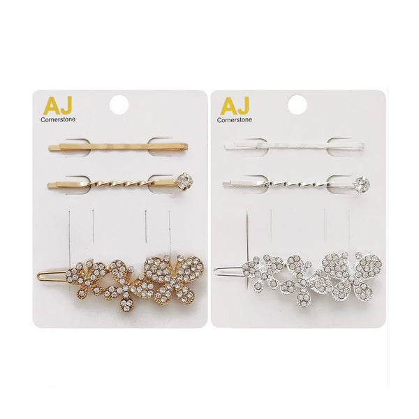 AJ-HPN1171 3PC Fashion Hair Pin : 1 DZ